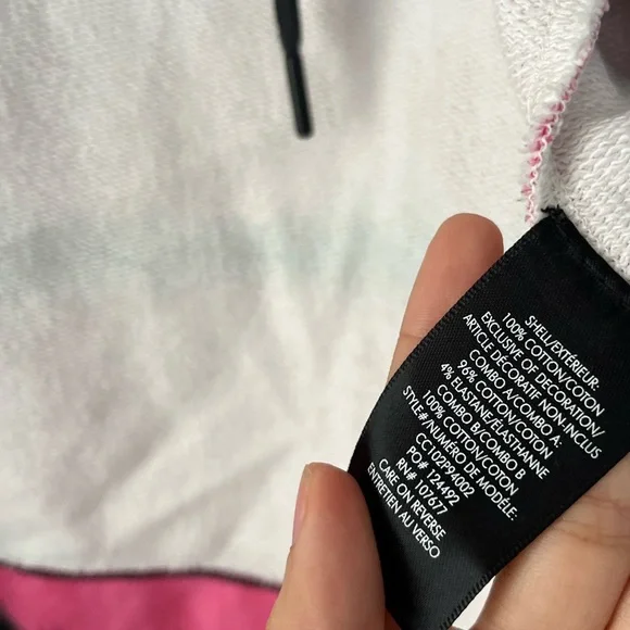 Alice + Olivia Crochet Hooded Tie Dyed Zip-up Hoodie- Cotton Blend - Sma… - Picture 12 of 12